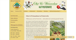 Desktop Screenshot of gut-pesterwitz.de